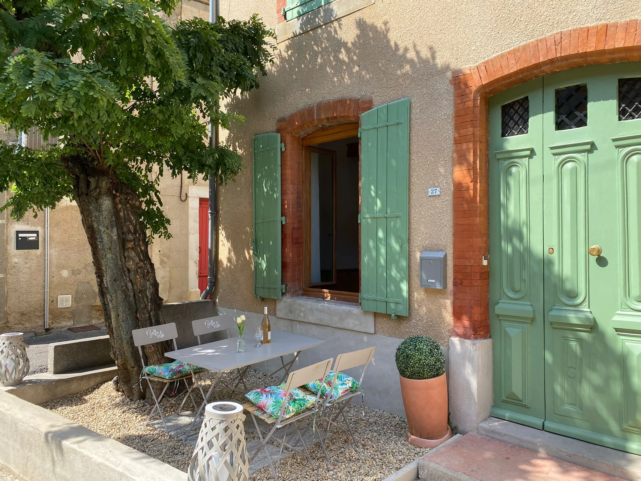 Façade de la maison